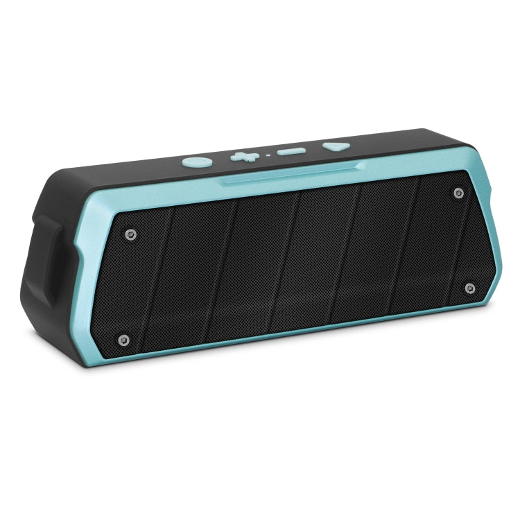 NewRixing NR-5000 IPX5 High Fidelity Bluetooth Speaker, Support Hands-free Call / TF Card / FM / U Disk(Blue) - Desktop Speaker by NewRixing | Online Shopping South Africa | PMC Jewellery | Buy Now Pay Later Mobicred