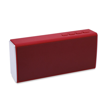 NewRixing NR-5012 Desktop Plating Bluetooth Speakerr, Support Hands-free Call / TF Card / FM / U Disk(Red) - Desktop Speaker by NewRixing | Online Shopping South Africa | PMC Jewellery | Buy Now Pay Later Mobicred