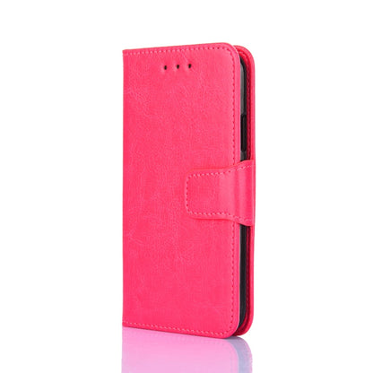 For Doogee X95 Crystal Texture Horizontal Flip Leather Case with Holder & Card Slots & Wallet(Rose Red) - More Brand by PMC Jewellery | Online Shopping South Africa | PMC Jewellery | Buy Now Pay Later Mobicred