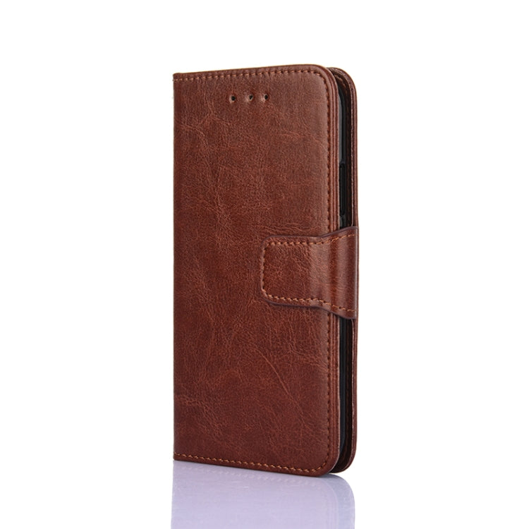 For Doogee X95 Crystal Texture Horizontal Flip Leather Case with Holder & Card Slots & Wallet(Brown) - More Brand by PMC Jewellery | Online Shopping South Africa | PMC Jewellery | Buy Now Pay Later Mobicred