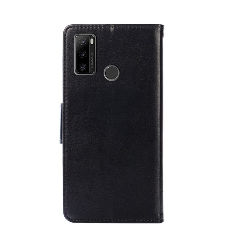 For Ulefone Note 10 Crystal Texture Horizontal Flip Leather Case with Holder & Card Slots & Wallet(Black) - Ulefone Cases by PMC Jewellery | Online Shopping South Africa | PMC Jewellery | Buy Now Pay Later Mobicred