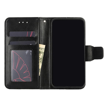 For Ulefone Note 10 Crystal Texture Horizontal Flip Leather Case with Holder & Card Slots & Wallet(Black) - Ulefone Cases by PMC Jewellery | Online Shopping South Africa | PMC Jewellery | Buy Now Pay Later Mobicred