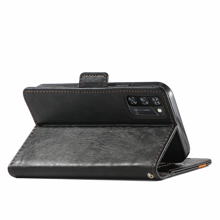 For Blackview A100 CaseNeo Business Splicing Dual Magnetic Buckle Horizontal Flip PU Leather Case with Holder & Card Slots & Wallet(Black) - More Brand by PMC Jewellery | Online Shopping South Africa | PMC Jewellery | Buy Now Pay Later Mobicred