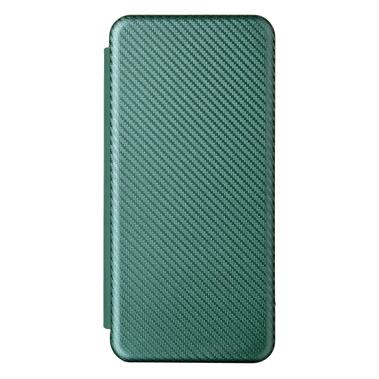 For Doogee S59 / S59 Pro Carbon Fiber Texture Horizontal Flip TPU + PC + PU Leather Case with Card Slot(Green) - More Brand by PMC Jewellery | Online Shopping South Africa | PMC Jewellery | Buy Now Pay Later Mobicred