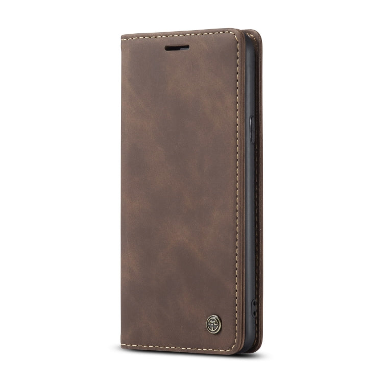 For Galaxy A20s CaseMe-013 Multifunctional Horizontal Flip Leather Case with Card Slot & Holder & Wallet(Coffee) - Galaxy Phone Cases by CaseMe | Online Shopping South Africa | PMC Jewellery | Buy Now Pay Later Mobicred