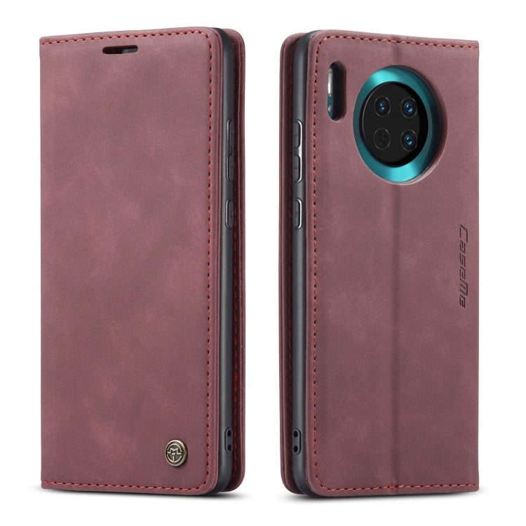 For Huawei Mate 30 4G / 5G CaseMe-013 Multifunctional Horizontal Flip Leather Case with Card Slot & Holder & Wallet(Wine Red) - Huawei Cases by CaseMe | Online Shopping South Africa | PMC Jewellery | Buy Now Pay Later Mobicred