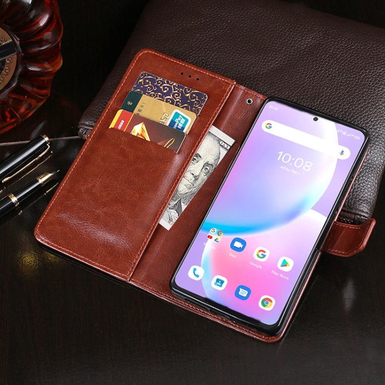 For UMIDIGI A11 Pro Max idewei Crazy Horse Texture Horizontal Flip Leather Case with Holder & Card Slots & Wallet(Red) - More Brand by idewei | Online Shopping South Africa | PMC Jewellery | Buy Now Pay Later Mobicred