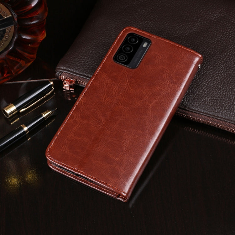 For U-MAGIC 30e idewei Crazy Horse Texture Horizontal Flip Leather Case with Holder & Card Slots & Wallet(Red) - More Brand by idewei | Online Shopping South Africa | PMC Jewellery | Buy Now Pay Later Mobicred