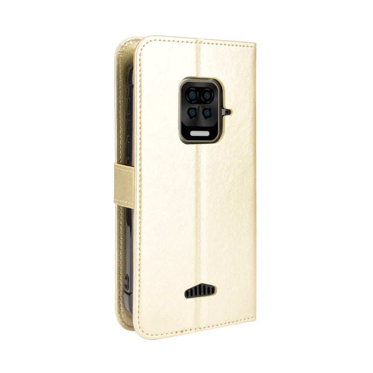 For Doogee S59 / S59 Pro Crazy Horse Texture Horizontal Flip Leather Case with Holder & Card Slots & Lanyard(Gold) - More Brand by PMC Jewellery | Online Shopping South Africa | PMC Jewellery | Buy Now Pay Later Mobicred