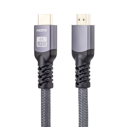 HDMI 2.0 Male to HDMI 2.0 Male 4K Ultra-HD Braided Adapter Cable, Cable Length:10m(Grey) - Cable by PMC Jewellery | Online Shopping South Africa | PMC Jewellery | Buy Now Pay Later Mobicred