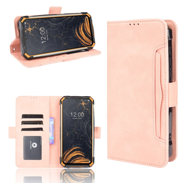 For Doogee S88 Plus / S88 Pro Skin Feel Calf Pattern Horizontal Flip Leather Case with Holder & Card Slots & Photo Frame(Pink) - More Brand by PMC Jewellery | Online Shopping South Africa | PMC Jewellery | Buy Now Pay Later Mobicred