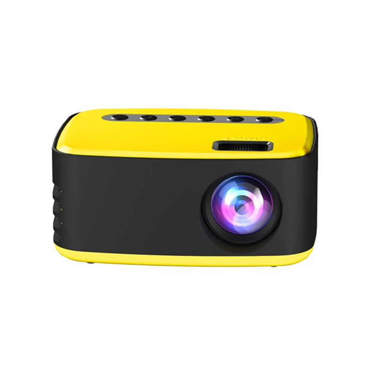 T20 320x240 400 Lumens Portable Home Theater LED HD Digital Projector, Basic Version US Plug(Yellow) - LED Projector by PMC Jewellery | Online Shopping South Africa | PMC Jewellery | Buy Now Pay Later Mobicred