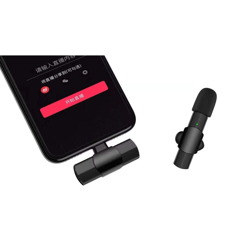 Type-C / USB-C Interface Mini Lavalier Microphone(Black) - Microphone by PMC Jewellery | Online Shopping South Africa | PMC Jewellery | Buy Now Pay Later Mobicred