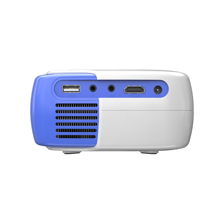 DR-860 1920x1080 1000 Lumens Portable Home Theater LED Projector, Plug Type:UK Plug(Blue White) - LED Projector by PMC Jewellery | Online Shopping South Africa | PMC Jewellery | Buy Now Pay Later Mobicred