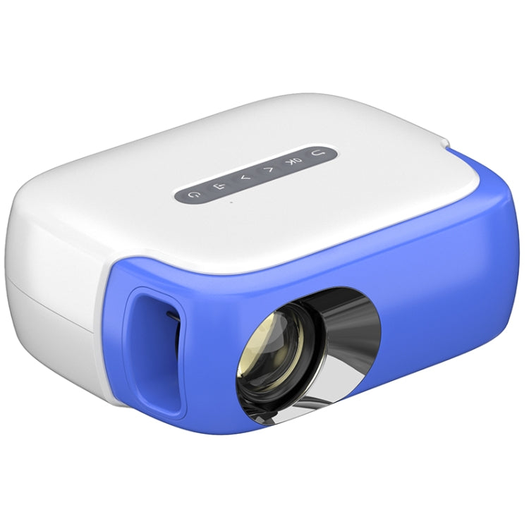 DR-860 1920x1080 1000 Lumens Portable Home Theater LED Projector, Plug Type:AU Plug(Blue White) - LED Projector by PMC Jewellery | Online Shopping South Africa | PMC Jewellery | Buy Now Pay Later Mobicred