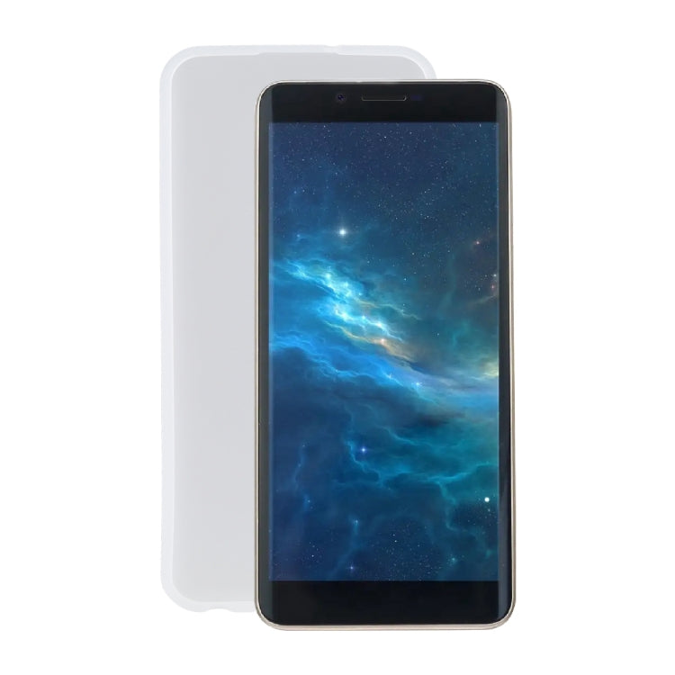 TPU Phone Case For Doogee X60L(Transparent White) - More Brand by PMC Jewellery | Online Shopping South Africa | PMC Jewellery | Buy Now Pay Later Mobicred