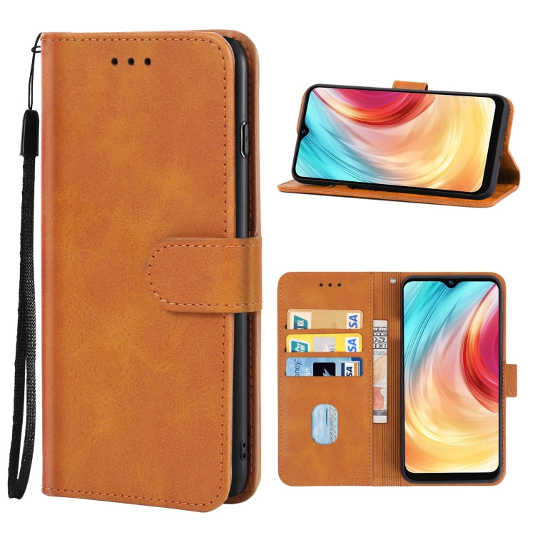 Leather Phone Case For Blackview A80(Brown) - More Brand by PMC Jewellery | Online Shopping South Africa | PMC Jewellery | Buy Now Pay Later Mobicred