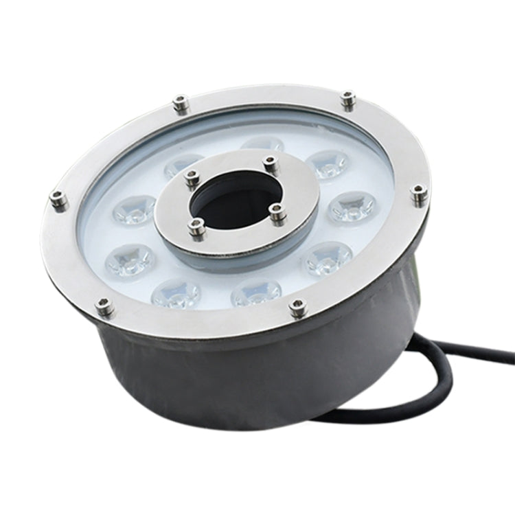 12W Landscape Ring LED Aluminum Alloy Underwater Fountain Light(White Light) - Underwater Lights by PMC Jewellery | Online Shopping South Africa | PMC Jewellery