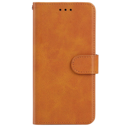 Leather Phone Case For Doogee X96 Pro(Brown) - More Brand by PMC Jewellery | Online Shopping South Africa | PMC Jewellery | Buy Now Pay Later Mobicred