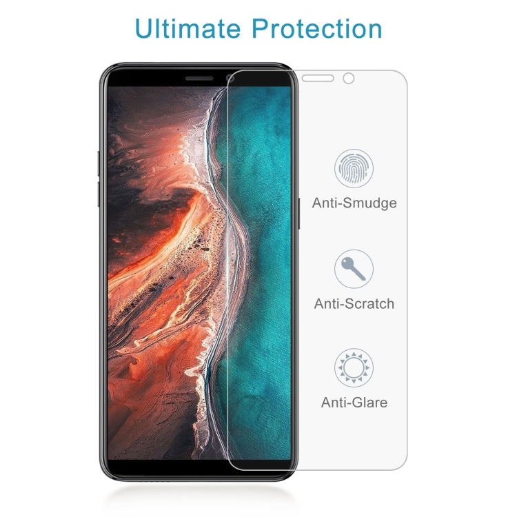 10 PCS 0.26mm 9H 2.5D Tempered Glass Film For Ulefone P6000 Plus - Ulefone Tempered Glass by PMC Jewellery | Online Shopping South Africa | PMC Jewellery | Buy Now Pay Later Mobicred