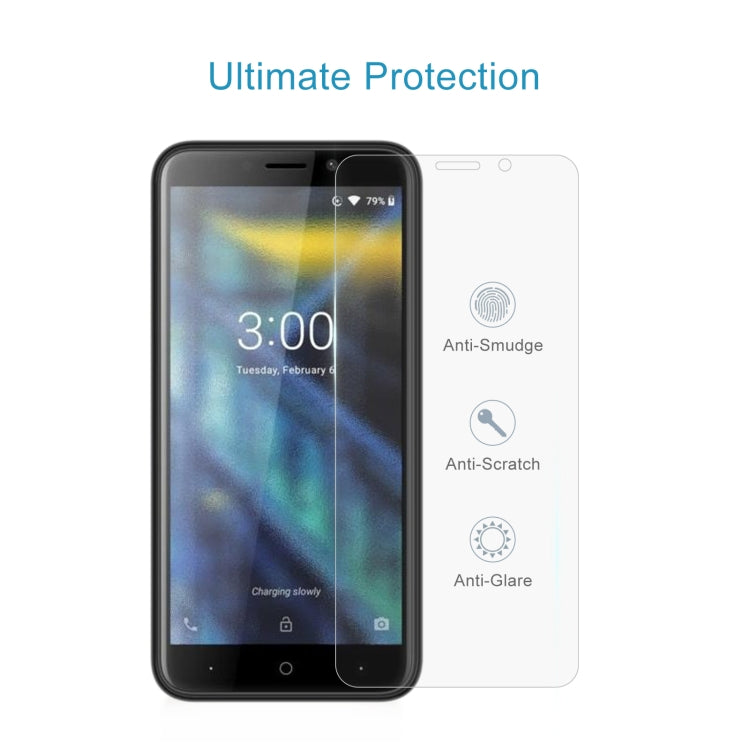 10 PCS 0.26mm 9H 2.5D Tempered Glass Film For Doogee X50 - For Doogee by PMC Jewellery | Online Shopping South Africa | PMC Jewellery | Buy Now Pay Later Mobicred