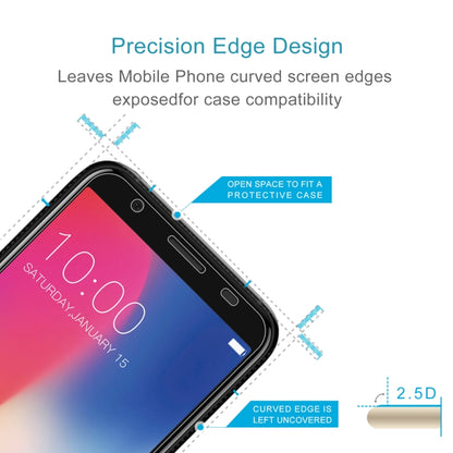 10 PCS 0.26mm 9H 2.5D Tempered Glass Film For Doogee X55 - For Doogee by PMC Jewellery | Online Shopping South Africa | PMC Jewellery | Buy Now Pay Later Mobicred