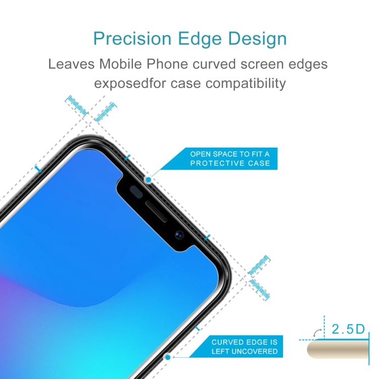 50 PCS 0.26mm 9H 2.5D Tempered Glass Film For Doogee X70 - For Doogee by PMC Jewellery | Online Shopping South Africa | PMC Jewellery | Buy Now Pay Later Mobicred