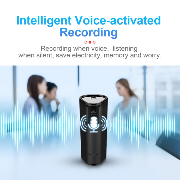 Q51 Intelligent HD Noise Reduction Remote Voice Control Recorder, Capacity:4GB(Black) - Recording Pen by PMC Jewellery | Online Shopping South Africa | PMC Jewellery | Buy Now Pay Later Mobicred