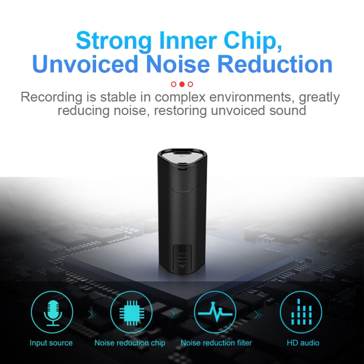 Q51 Intelligent HD Noise Reduction Remote Voice Control Recorder, Capacity:16GB(Black) - Recording Pen by PMC Jewellery | Online Shopping South Africa | PMC Jewellery | Buy Now Pay Later Mobicred