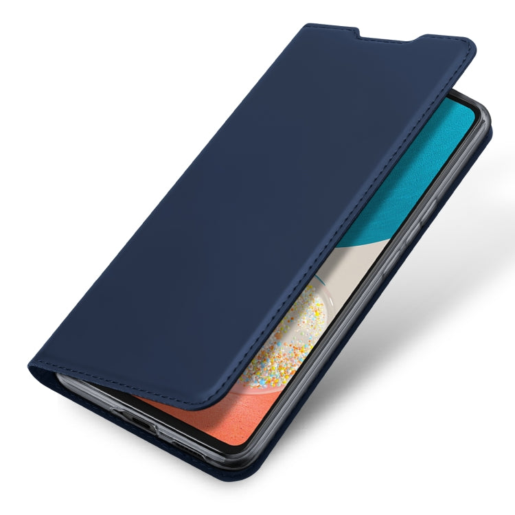 For Samsung Galaxy A53 5G DUX DUCIS Skin Pro Series Shockproof Horizontal Flip Leather Phone Case(Dark Blue) - Galaxy Phone Cases by DUX DUCIS | Online Shopping South Africa | PMC Jewellery | Buy Now Pay Later Mobicred