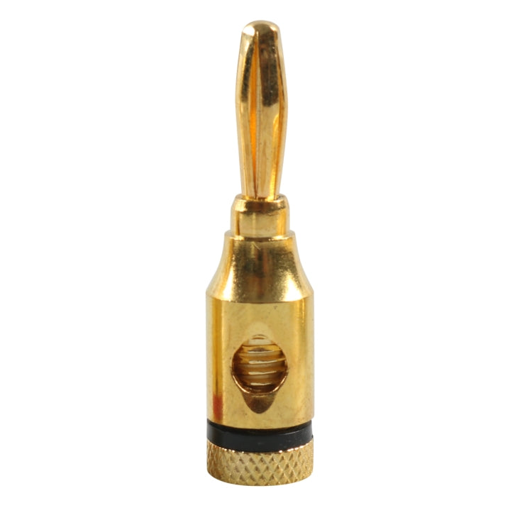 A6520 12 in 1 Car Gold-plated Red and Black 4mm Banana Head Audio Plug - Terminal connectors by PMC Jewellery | Online Shopping South Africa | PMC Jewellery | Buy Now Pay Later Mobicred