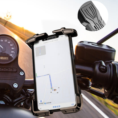 Motorcycle / Bicycle Outdoor Mobile Phone Riding Holder(Black) - Holder by PMC Jewellery | Online Shopping South Africa | PMC Jewellery | Buy Now Pay Later Mobicred