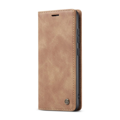 For Samsung Galaxy S22 CaseMe 013 Multifunctional Horizontal Flip Leather Phone Case(Brown) - Galaxy S22 5G Cases by CaseMe | Online Shopping South Africa | PMC Jewellery | Buy Now Pay Later Mobicred