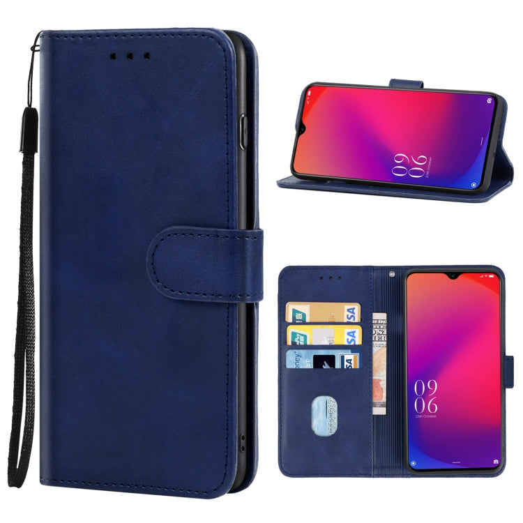 Leather Phone Case For Doogee X95 Pro(Blue) - More Brand by PMC Jewellery | Online Shopping South Africa | PMC Jewellery | Buy Now Pay Later Mobicred