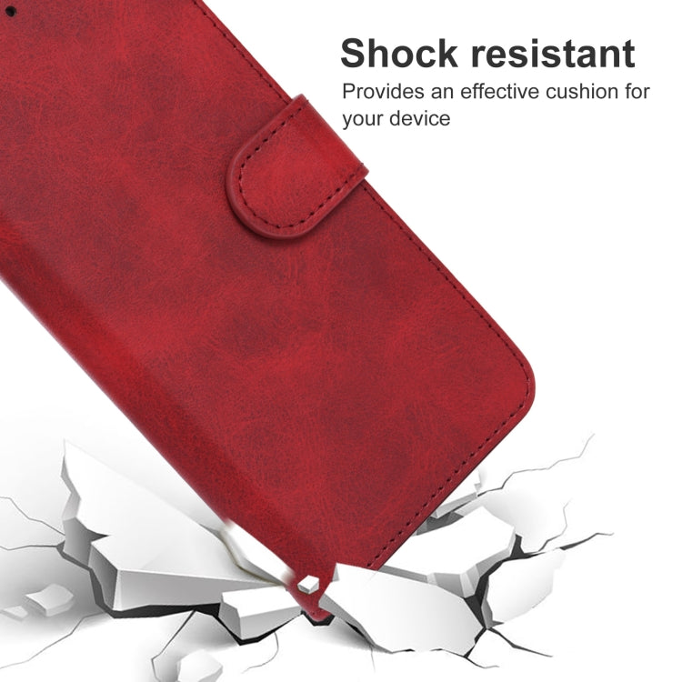 Leather Phone Case For DOOGEE X50L(Red) - Doogee Cases by PMC Jewellery | Online Shopping South Africa | PMC Jewellery | Buy Now Pay Later Mobicred