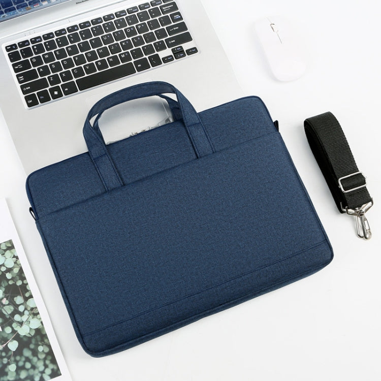 P310 Waterproof Oxford Cloth Laptop Handbag For 15 inch(Navy Blue) - 15 inch by PMC Jewellery | Online Shopping South Africa | PMC Jewellery | Buy Now Pay Later Mobicred