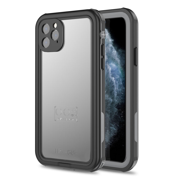 For iPhone 11 Waterproof Full Coverage PC + TPU Phone Case (Black) - iPhone 11 Cases by PMC Jewellery | Online Shopping South Africa | PMC Jewellery