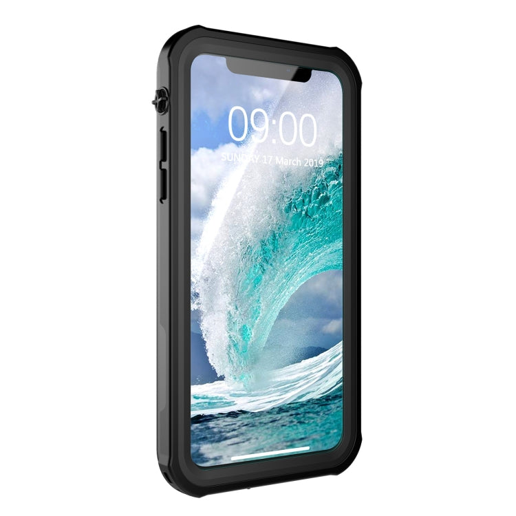 For iPhone 11 Waterproof Full Coverage PC + TPU Phone Case (Black) - iPhone 11 Cases by PMC Jewellery | Online Shopping South Africa | PMC Jewellery