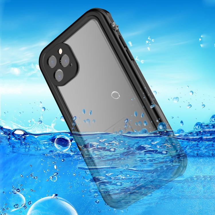 For iPhone 11 Waterproof Full Coverage PC + TPU Phone Case (Black) - iPhone 11 Cases by PMC Jewellery | Online Shopping South Africa | PMC Jewellery