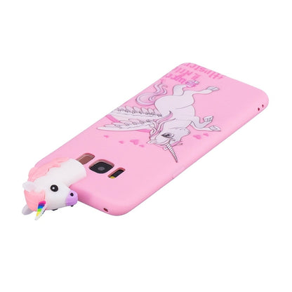 For Galaxy S8 Shockproof Cartoon TPU Protective Case(Unicorn) - Galaxy Phone Cases by PMC Jewellery | Online Shopping South Africa | PMC Jewellery