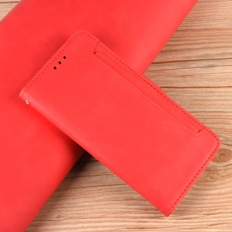 For Doogee S96 Pro Skin Feel Calf Pattern Leather Phone Case(Red) - Doogee Cases by PMC Jewellery | Online Shopping South Africa | PMC Jewellery | Buy Now Pay Later Mobicred