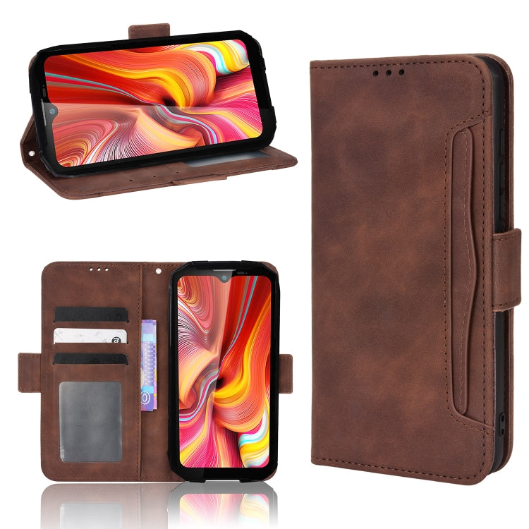 For Doogee S96 Pro Skin Feel Calf Pattern Leather Phone Case(Brown) - Doogee Cases by PMC Jewellery | Online Shopping South Africa | PMC Jewellery | Buy Now Pay Later Mobicred