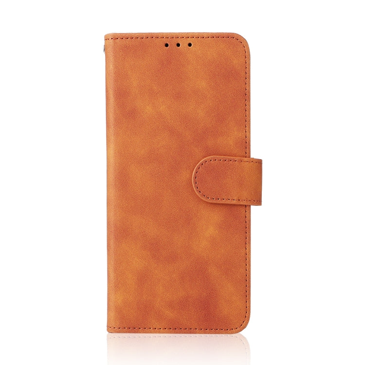 For DOOGEE S96 Pro Skin Feel Magnetic Buckle Calf Texture PU Phone Case(Brown) - Doogee Cases by PMC Jewellery | Online Shopping South Africa | PMC Jewellery | Buy Now Pay Later Mobicred