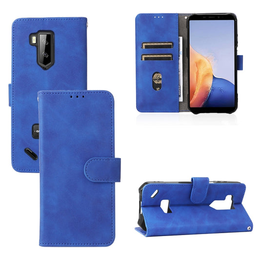 For Ulefone Armor X9 Skin Feel Magnetic Buckle Calf Texture PU Phone Case(Blue) - Ulefone Cases by PMC Jewellery | Online Shopping South Africa | PMC Jewellery | Buy Now Pay Later Mobicred