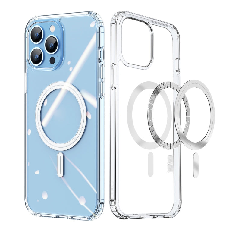 For iPhone 12 Pro Max DUX DUCIS Clin Mag Series Magsafe PC + TPU Phone Case(Transparent) - iPhone 12 Pro Max Cases by DUX DUCIS | Online Shopping South Africa | PMC Jewellery | Buy Now Pay Later Mobicred