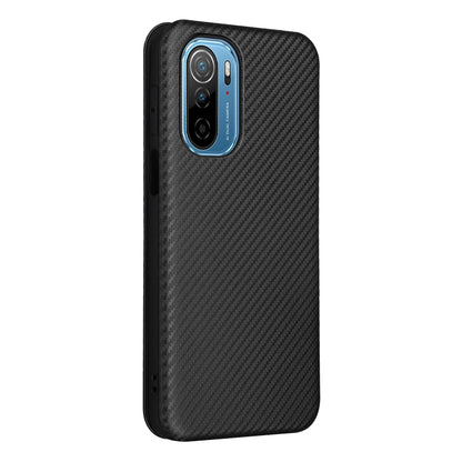 For Ulefone Note 13P Carbon Fiber Texture Horizontal Flip PU Phone Case(Black) - Ulefone Cases by PMC Jewellery | Online Shopping South Africa | PMC Jewellery | Buy Now Pay Later Mobicred