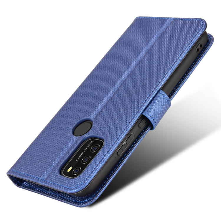 For Blackview A70 2021 Diamond Texture Leather Phone Case(Blue) - More Brand by PMC Jewellery | Online Shopping South Africa | PMC Jewellery | Buy Now Pay Later Mobicred