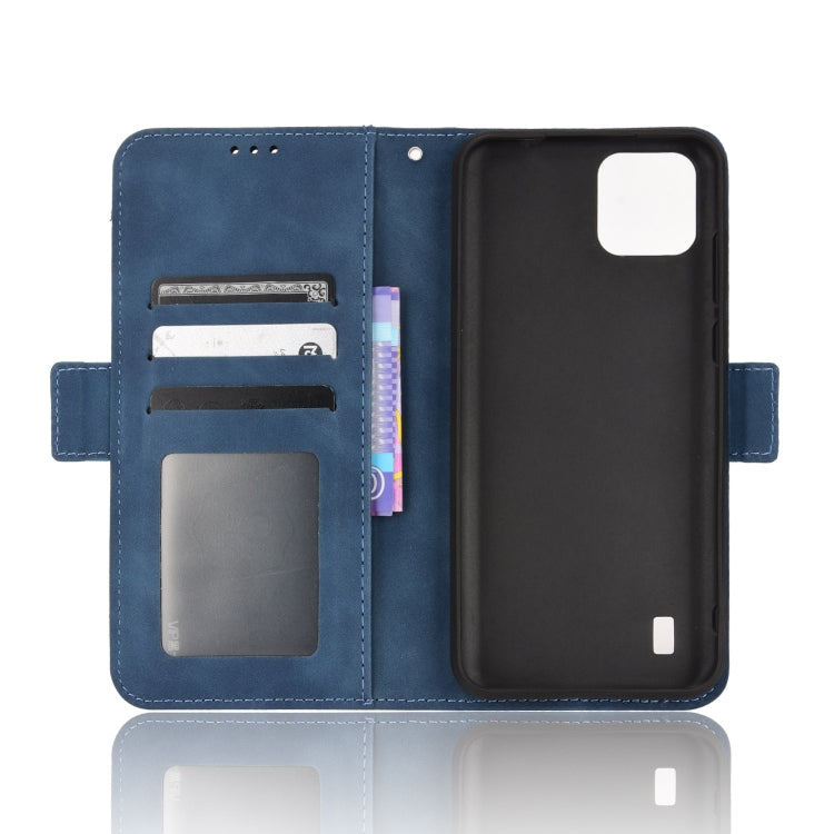 For Blackview A55 Skin Feel Calf Pattern Leather Phone Case(Blue) - More Brand by PMC Jewellery | Online Shopping South Africa | PMC Jewellery | Buy Now Pay Later Mobicred