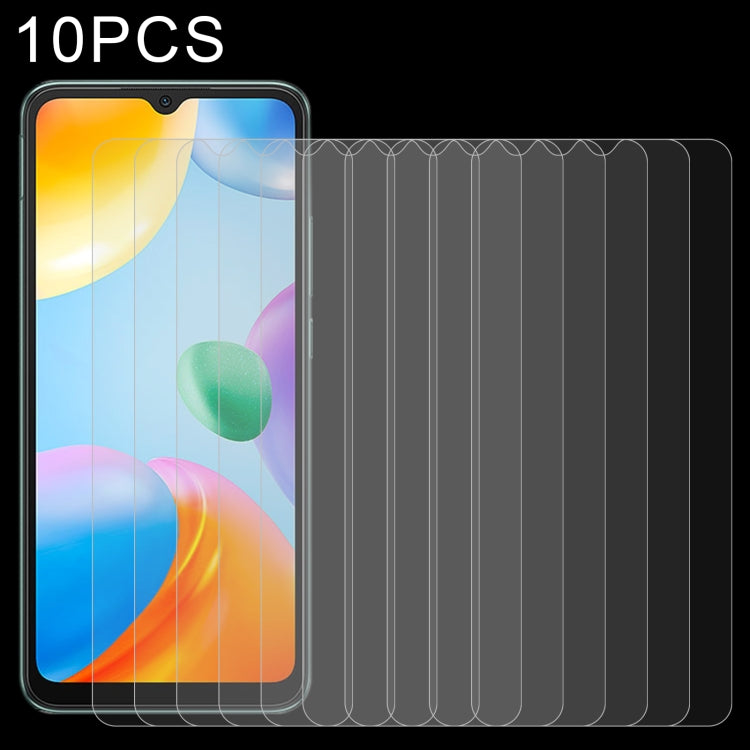 10 PCS 0.26mm 9H 2.5D Tempered Glass Film For Xiaomi Redmi 10C / 10 India Version / Civi 1S / Poco C40 -  by PMC Jewellery | Online Shopping South Africa | PMC Jewellery | Buy Now Pay Later Mobicred