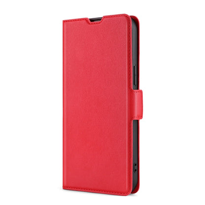 For Doogee Y8 Ultra-thin Voltage Side Buckle PU + TPU Leather Phone Case(Red) - More Brand by PMC Jewellery | Online Shopping South Africa | PMC Jewellery | Buy Now Pay Later Mobicred